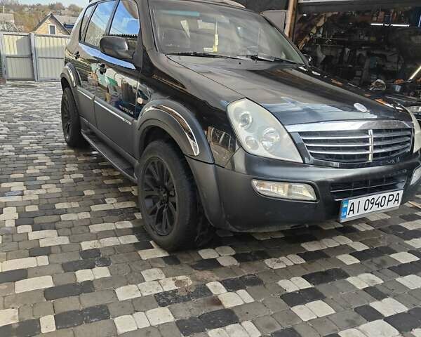 Cанг Йонг Рекстон 2005 в Киеве на Automoto.ua Черный Cанг Йонг Рекстон, объемом двигателя 2.7 л и пробегом 300 тыс. км за 6800 $, фото 4 на Automoto.ua