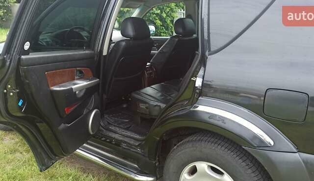 Чорний Cанг Йонг Rexton, об'ємом двигуна 2.69 л та пробігом 237 тис. км за 6400 $, фото 9 на Automoto.ua
