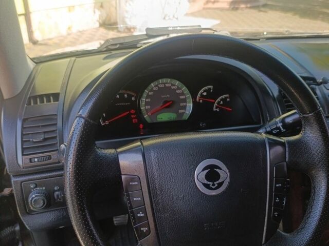 Черный Cанг Йонг Рекстон, объемом двигателя 2.7 л и пробегом 380 тыс. км за 5900 $, фото 4 на Automoto.ua