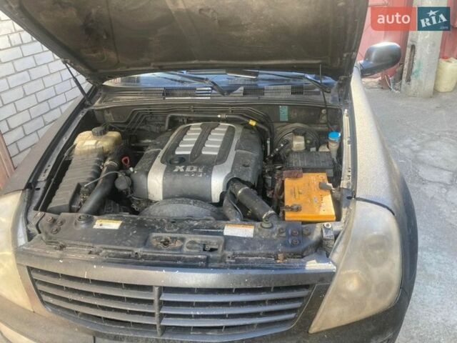 Черный Cанг Йонг Рекстон, объемом двигателя 2.7 л и пробегом 280 тыс. км за 2600 $, фото 2 на Automoto.ua