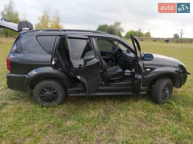 Черный Cанг Йонг Рекстон, объемом двигателя 2.7 л и пробегом 380 тыс. км за 7500 $, фото 17 на Automoto.ua