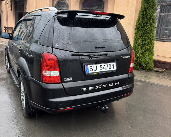 Чорний Cанг Йонг Rexton, об'ємом двигуна 2.7 л та пробігом 385 тис. км за 4200 $, фото 2 на Automoto.ua