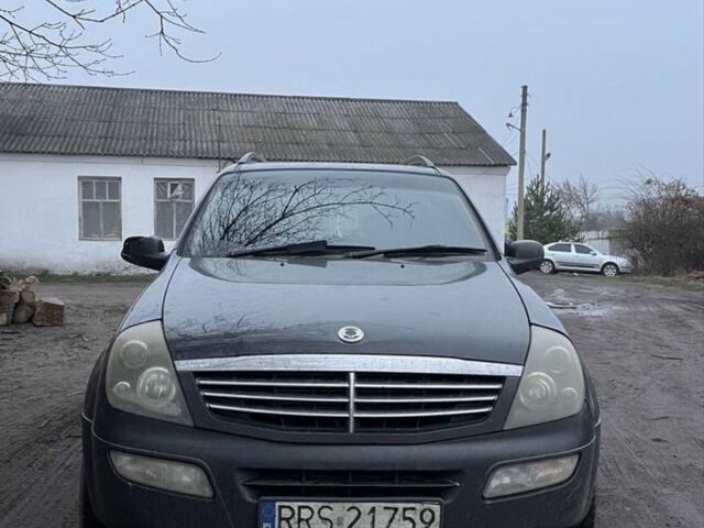 Черный Cанг Йонг Рекстон, объемом двигателя 2.7 л и пробегом 247 тыс. км за 2500 $, фото 11 на Automoto.ua