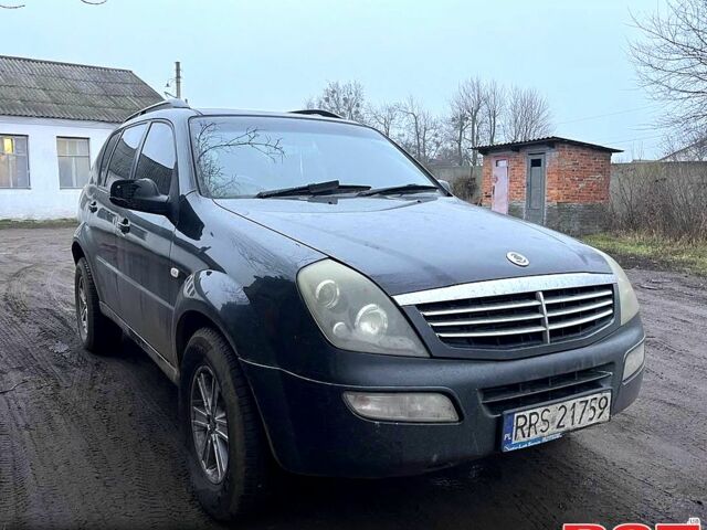 Черный Cанг Йонг Рекстон, объемом двигателя 2.7 л и пробегом 245 тыс. км за 2500 $, фото 8 на Automoto.ua