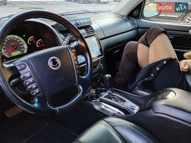 Черный Cанг Йонг Рекстон, объемом двигателя 2.7 л и пробегом 240 тыс. км за 7000 $, фото 14 на Automoto.ua