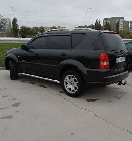 Черный Cанг Йонг Рекстон, объемом двигателя 2.7 л и пробегом 215 тыс. км за 7650 $, фото 14 на Automoto.ua