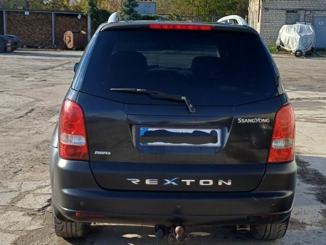 Cанг Йонг Рекстон 2007 в Золотоноше на Automoto.ua Черный Cанг Йонг Рекстон, объемом двигателя 0 л и пробегом 296 тыс. км за 5500 $, фото 5 на Automoto.ua