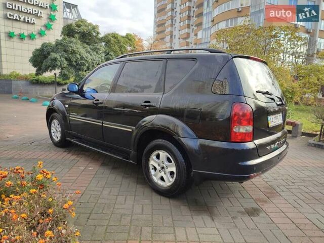 Cанг Йонг Рекстон 2007 в Киеве на Automoto.ua Черный Cанг Йонг Рекстон, объемом двигателя 2.7 л и пробегом 293 тыс. км за 5950 $, фото 5 на Automoto.ua