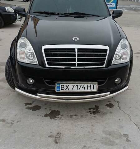 Черный Cанг Йонг Рекстон, объемом двигателя 2.7 л и пробегом 215 тыс. км за 7650 $, фото 16 на Automoto.ua