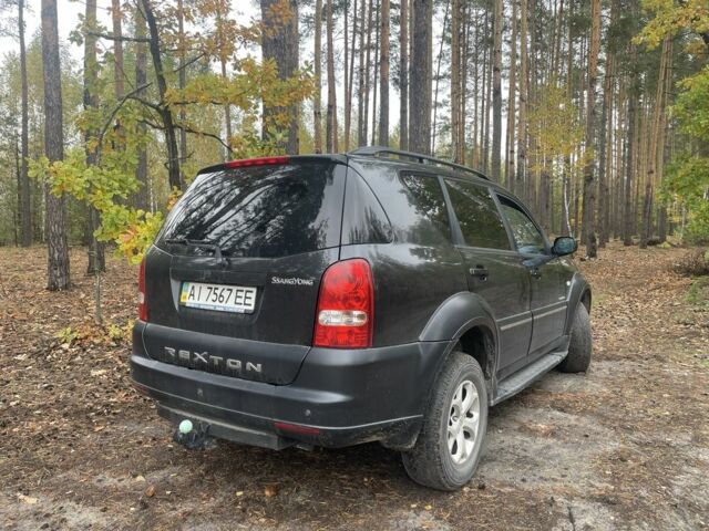 Чорний Cанг Йонг Rexton, об'ємом двигуна 2.7 л та пробігом 170 тис. км за 7514 $, фото 4 на Automoto.ua