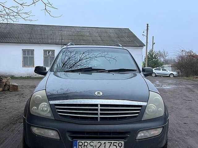 Черный Cанг Йонг Рекстон, объемом двигателя 2.7 л и пробегом 245 тыс. км за 2500 $, фото 11 на Automoto.ua