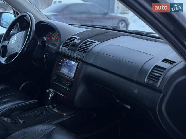 Черный Cанг Йонг Рекстон, объемом двигателя 2.7 л и пробегом 384 тыс. км за 4450 $, фото 9 на Automoto.ua