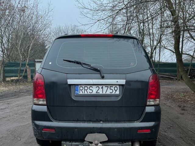 Черный Cанг Йонг Рекстон, объемом двигателя 2.7 л и пробегом 247 тыс. км за 2500 $, фото 2 на Automoto.ua