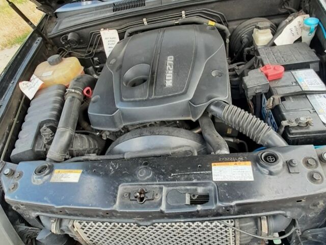 Черный Cанг Йонг Рекстон, объемом двигателя 2.7 л и пробегом 227 тыс. км за 7700 $, фото 6 на Automoto.ua