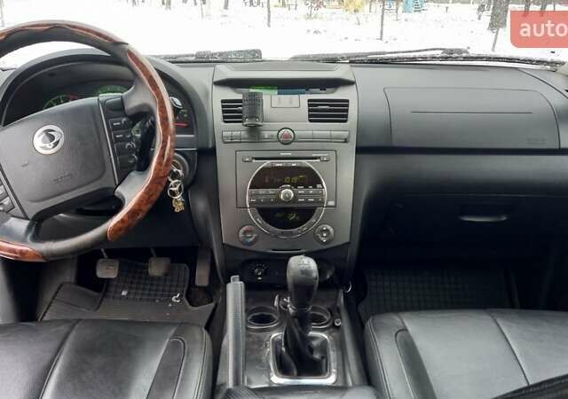 Черный Cанг Йонг Рекстон, объемом двигателя 2.7 л и пробегом 240 тыс. км за 8900 $, фото 1 на Automoto.ua