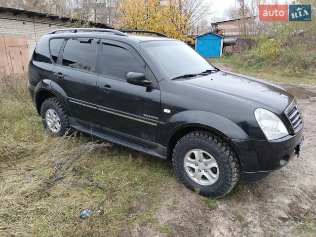 Чорний Cанг Йонг Rexton, об'ємом двигуна 2.7 л та пробігом 196 тис. км за 8200 $, фото 7 на Automoto.ua