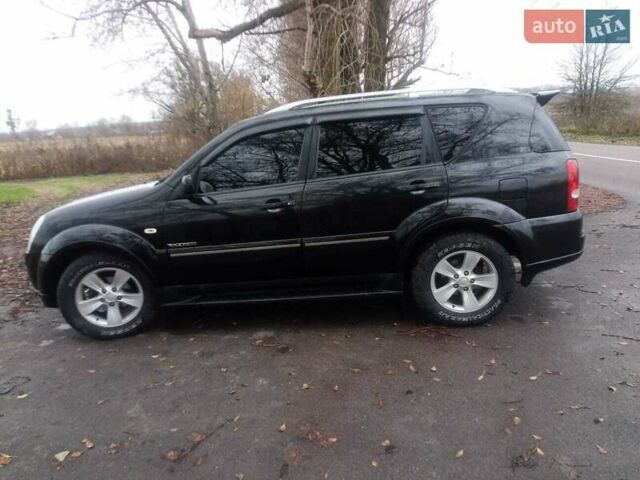 Черный Cанг Йонг Рекстон, объемом двигателя 2.7 л и пробегом 99 тыс. км за 10700 $, фото 8 на Automoto.ua