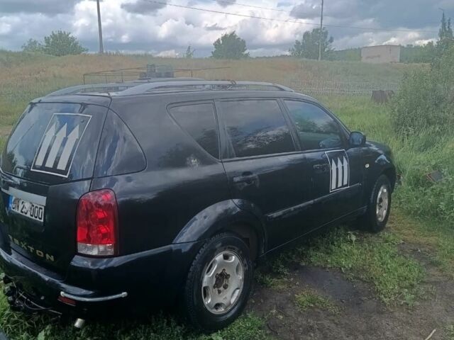Чорний Cанг Йонг Rexton, об'ємом двигуна 3.2 л та пробігом 200 тис. км за 3200 $, фото 4 на Automoto.ua