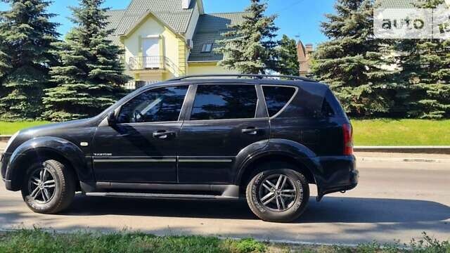 Чорний Cанг Йонг Rexton, об'ємом двигуна 2.7 л та пробігом 209 тис. км за 9800 $, фото 18 на Automoto.ua