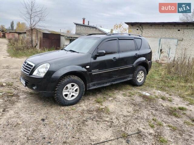 Чорний Cанг Йонг Rexton, об'ємом двигуна 2.7 л та пробігом 196 тис. км за 8200 $, фото 8 на Automoto.ua