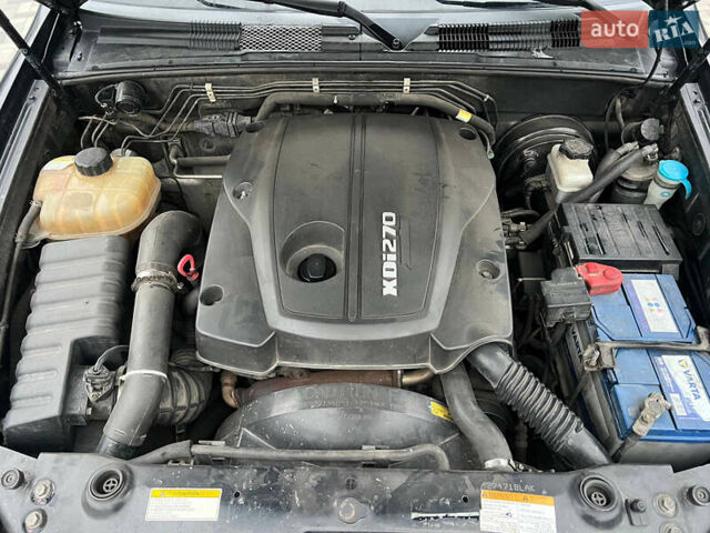 Черный Cанг Йонг Рекстон, объемом двигателя 2.7 л и пробегом 318 тыс. км за 8700 $, фото 14 на Automoto.ua