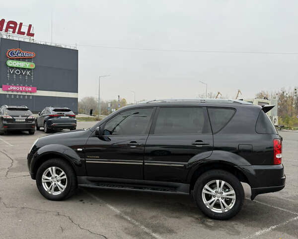 Черный Cанг Йонг Рекстон, объемом двигателя 2.7 л и пробегом 219 тыс. км за 10800 $, фото 9 на Automoto.ua