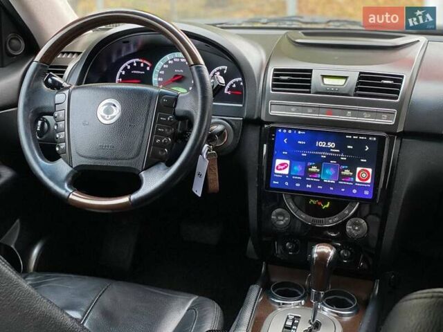 Черный Cанг Йонг Рекстон, объемом двигателя 2.7 л и пробегом 201 тыс. км за 10900 $, фото 13 на Automoto.ua