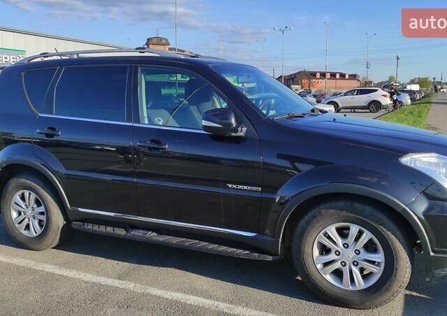 Черный Cанг Йонг Рекстон, объемом двигателя 2 л и пробегом 158 тыс. км за 13800 $, фото 5 на Automoto.ua