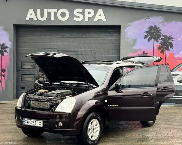 Фиолетовый Cанг Йонг Рекстон, объемом двигателя 2.7 л и пробегом 264 тыс. км за 8500 $, фото 8 на Automoto.ua