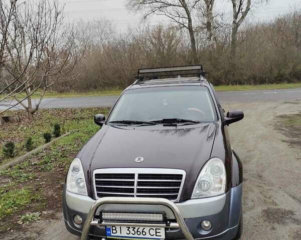 Коричневий Cанг Йонг Rexton, об'ємом двигуна 2.7 л та пробігом 263 тис. км за 7900 $, фото 5 на Automoto.ua