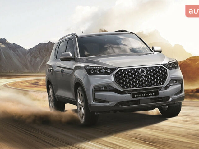 купити нове авто Cанг Йонг Rexton 2024 року від офіційного дилера Хмельниччина-Авто Cанг Йонг фото