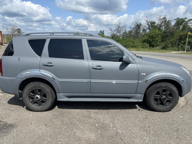 Серый Cанг Йонг Рекстон, объемом двигателя 2.7 л и пробегом 321 тыс. км за 3900 $, фото 3 на Automoto.ua