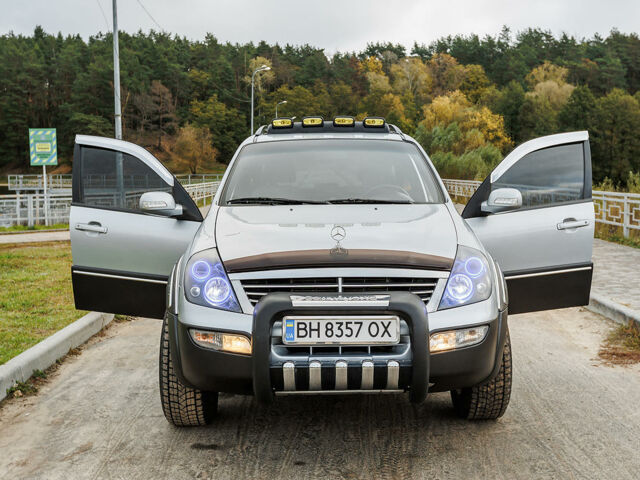 Сірий Cанг Йонг Rexton, об'ємом двигуна 2.7 л та пробігом 276 тис. км за 7000 $, фото 1 на Automoto.ua