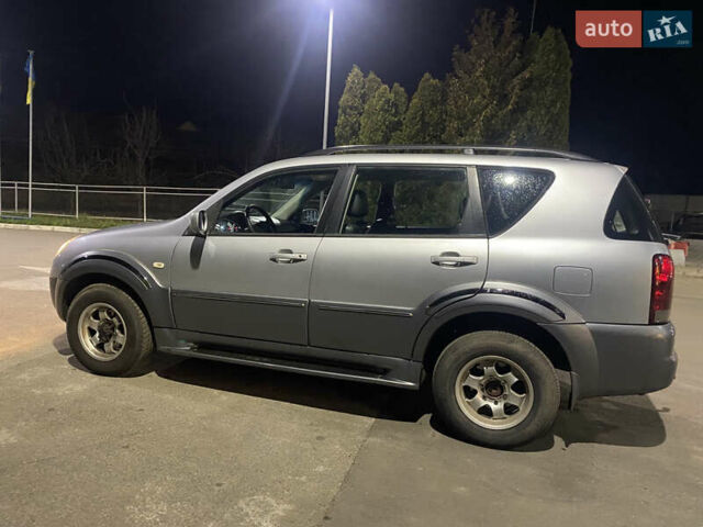 Серый Cанг Йонг Рекстон, объемом двигателя 2.7 л и пробегом 288 тыс. км за 4299 $, фото 3 на Automoto.ua