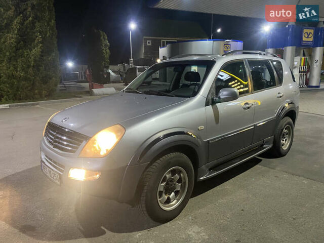 Серый Cанг Йонг Рекстон, объемом двигателя 2.7 л и пробегом 288 тыс. км за 4299 $, фото 1 на Automoto.ua