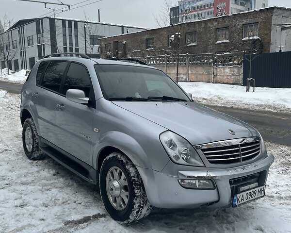 Серый Cанг Йонг Рекстон, объемом двигателя 2.7 л и пробегом 102 тыс. км за 6700 $, фото 5 на Automoto.ua