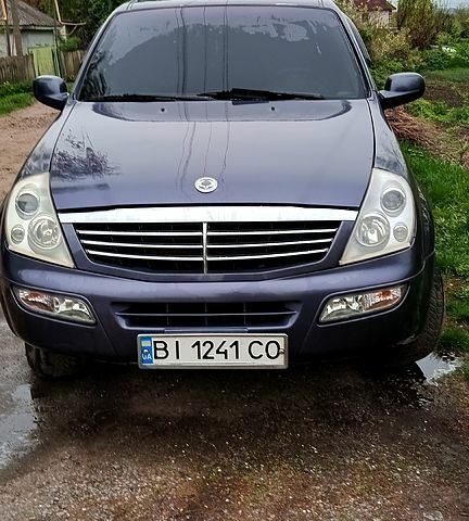 Сірий Cанг Йонг Rexton, об'ємом двигуна 2.7 л та пробігом 400 тис. км за 8499 $, фото 3 на Automoto.ua