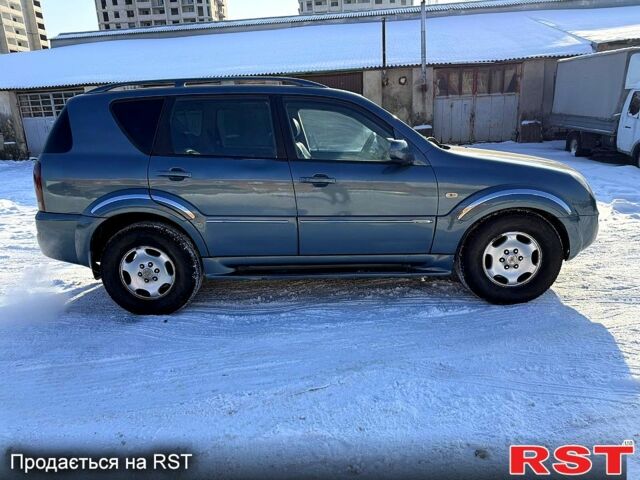 Серый Cанг Йонг Рекстон, объемом двигателя 2.7 л и пробегом 23500 тыс. км за 3500 $, фото 4 на Automoto.ua