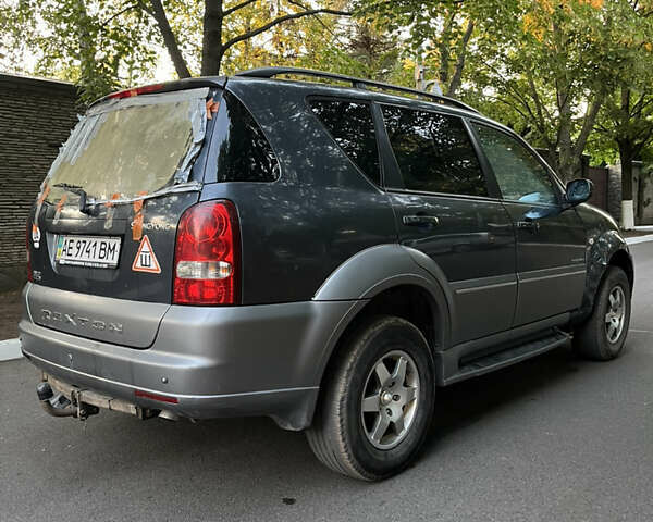 Сірий Cанг Йонг Rexton, об'ємом двигуна 2.7 л та пробігом 212 тис. км за 6200 $, фото 6 на Automoto.ua