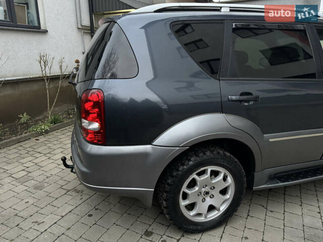 Серый Cанг Йонг Рекстон, объемом двигателя 2.7 л и пробегом 275 тыс. км за 6999 $, фото 11 на Automoto.ua