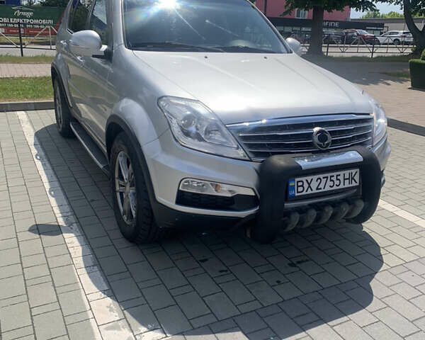 Серый Cанг Йонг Рекстон, объемом двигателя 2.7 л и пробегом 80 тыс. км за 11200 $, фото 1 на Automoto.ua