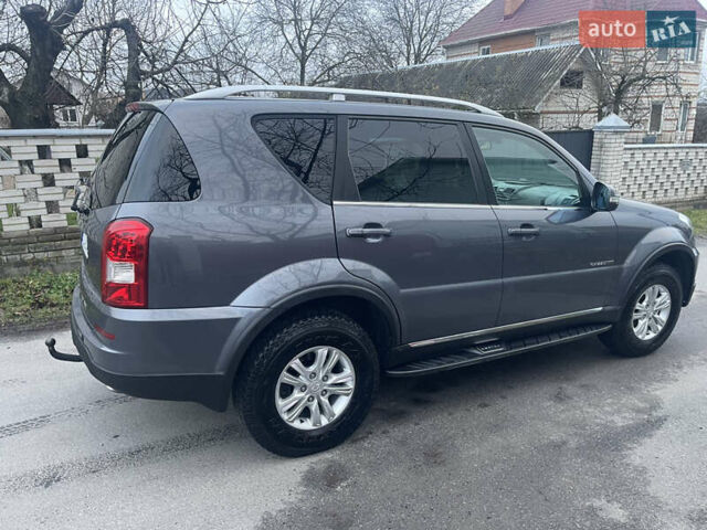 Сірий Cанг Йонг Rexton, об'ємом двигуна 2.2 л та пробігом 200 тис. км за 13900 $, фото 8 на Automoto.ua