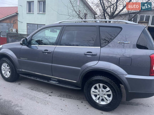 Сірий Cанг Йонг Rexton, об'ємом двигуна 2.2 л та пробігом 200 тис. км за 13900 $, фото 7 на Automoto.ua