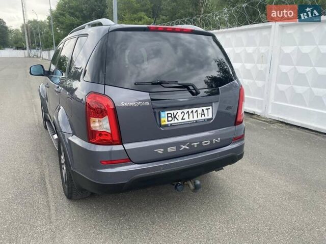 Серый Cанг Йонг Рекстон, объемом двигателя 2.16 л и пробегом 210 тыс. км за 15900 $, фото 1 на Automoto.ua