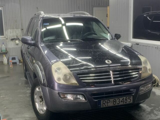 Синій Cанг Йонг Rexton, об'ємом двигуна 2.7 л та пробігом 320 тис. км за 2482 $, фото 1 на Automoto.ua