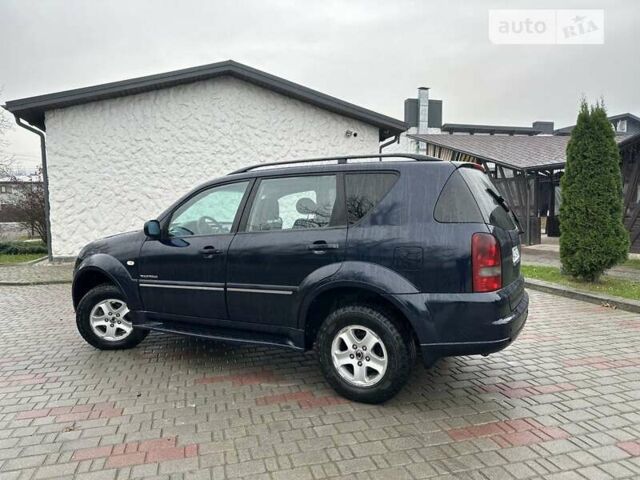 Синий Cанг Йонг Рекстон, объемом двигателя 2.7 л и пробегом 250 тыс. км за 6700 $, фото 16 на Automoto.ua