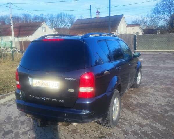 Синій Cанг Йонг Rexton, об'ємом двигуна 2.7 л та пробігом 250 тис. км за 7000 $, фото 2 на Automoto.ua