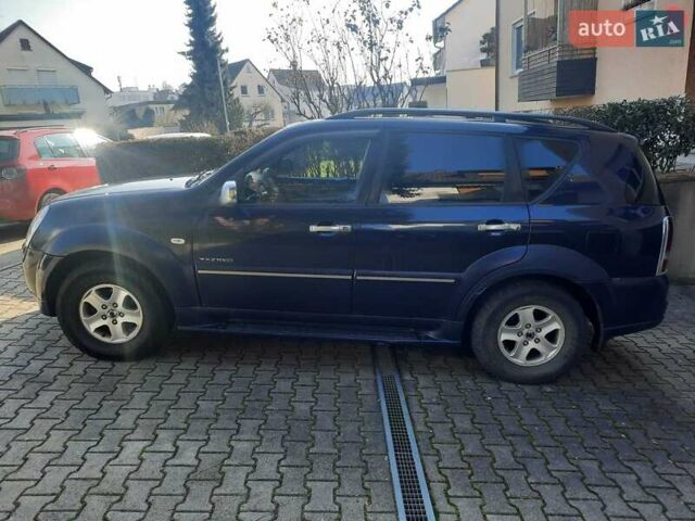 Синій Cанг Йонг Rexton, об'ємом двигуна 2.7 л та пробігом 371 тис. км за 7558 $, фото 1 на Automoto.ua