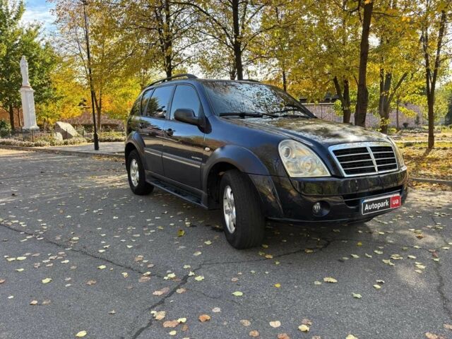 Синий Cанг Йонг Рекстон, объемом двигателя 2.7 л и пробегом 205 тыс. км за 6800 $, фото 6 на Automoto.ua