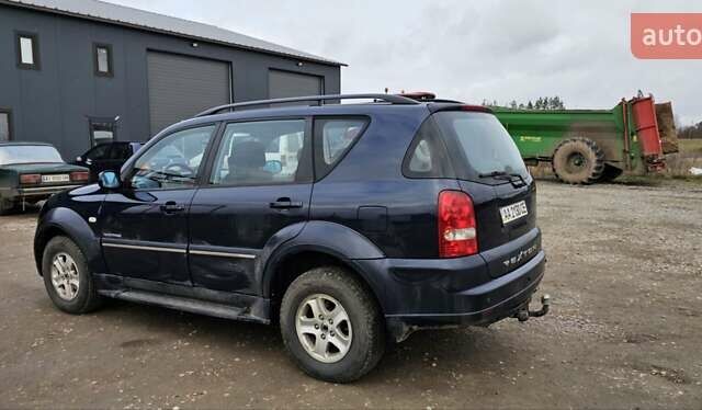 Синий Cанг Йонг Рекстон, объемом двигателя 2.7 л и пробегом 186 тыс. км за 7300 $, фото 7 на Automoto.ua